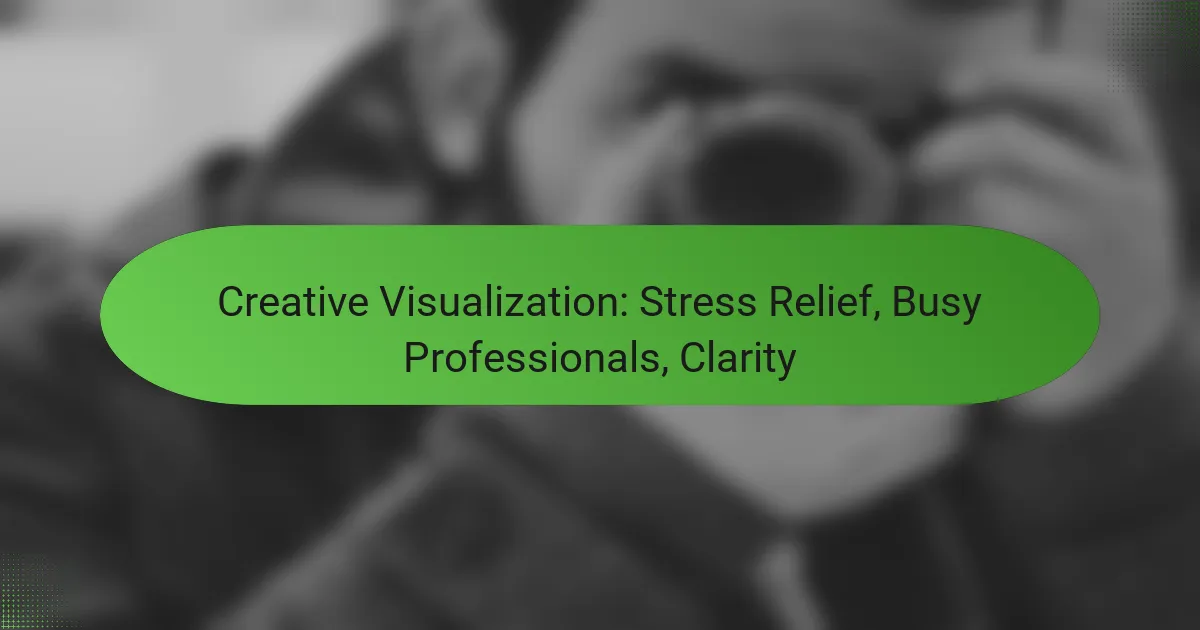 Creative Visualization: Stress Relief, Busy Professionals, Clarity