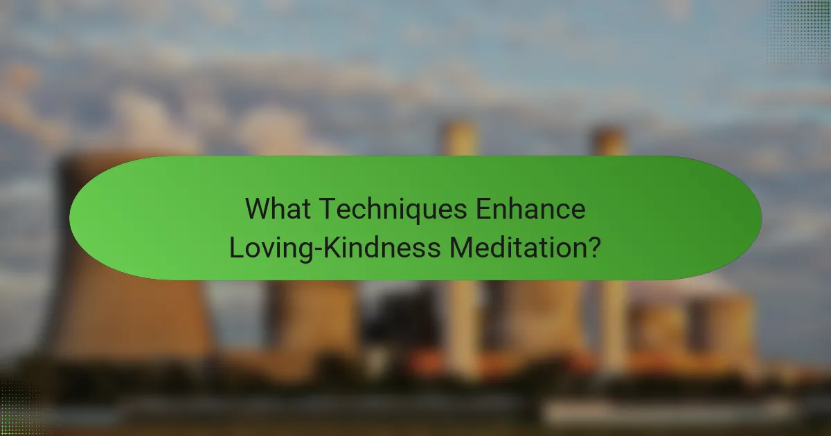 What Techniques Enhance Loving-Kindness Meditation?